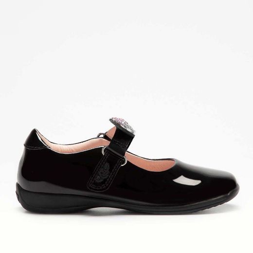 Picture of Lelli Kelly Girls 'Maribella' Black School Shoes