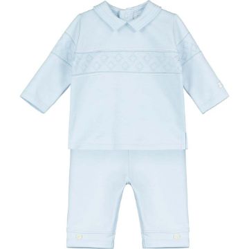 Emile Et Rose - Jacob Knitted Romper  - Blue