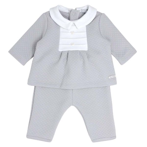 Picture of Blues Baby Boys Grey Two Piece Pants Set