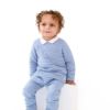 Picture of Blues Baby Dark Blue Ribbed Two Piece Set