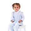 Picture of Blues Baby Boys Pale Blue Three Piece Tracksuit