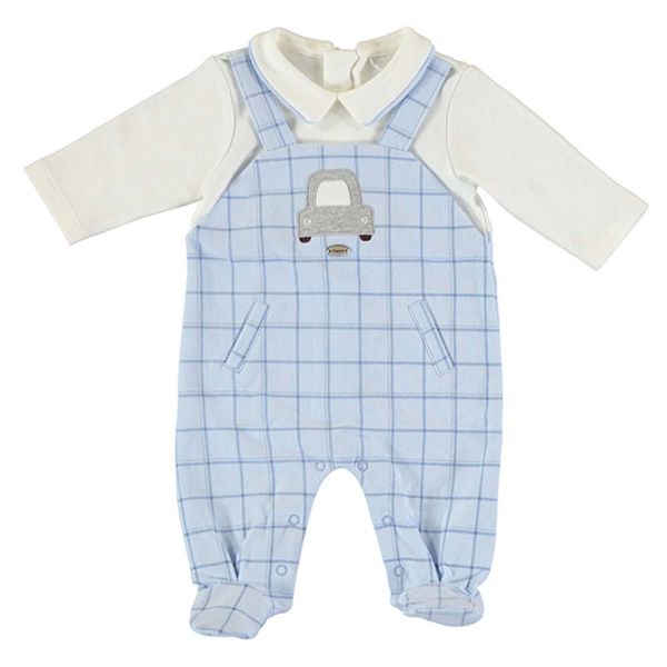 Picture of Mayoral Baby Boys Car Detail Romper