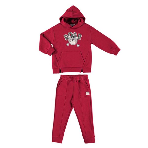Picture of Mayoral Girls Red Cat Tracksuit