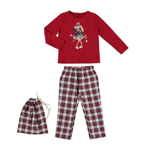 Picture of Mayoral Girls Red Pyjamas Set