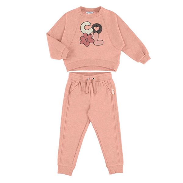 Picture of Mayoral Girls Pink 'Cool' Tracksuit