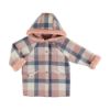 Picture of Mayoral Girls Pink Check Coat