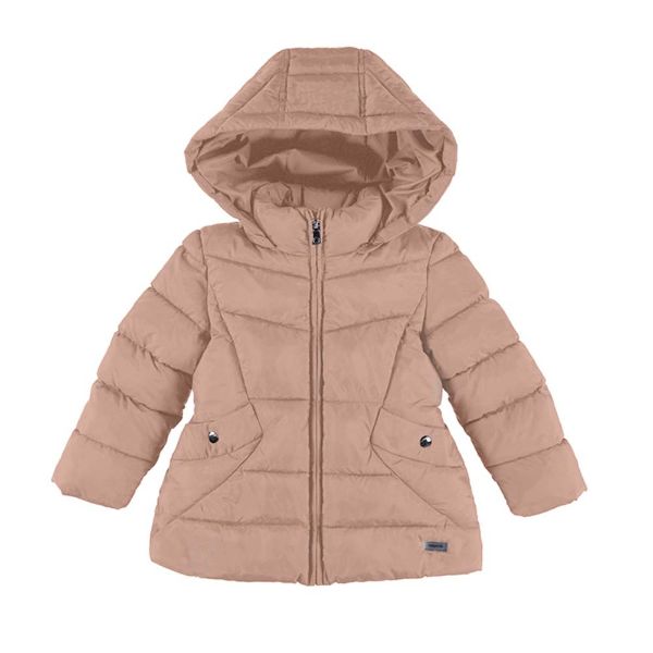 Picture of Mayoral Girls Pink Padded Coat