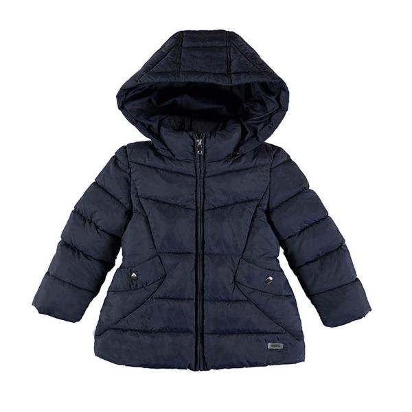 Picture of Mayoral Girls Navy Padded Coat