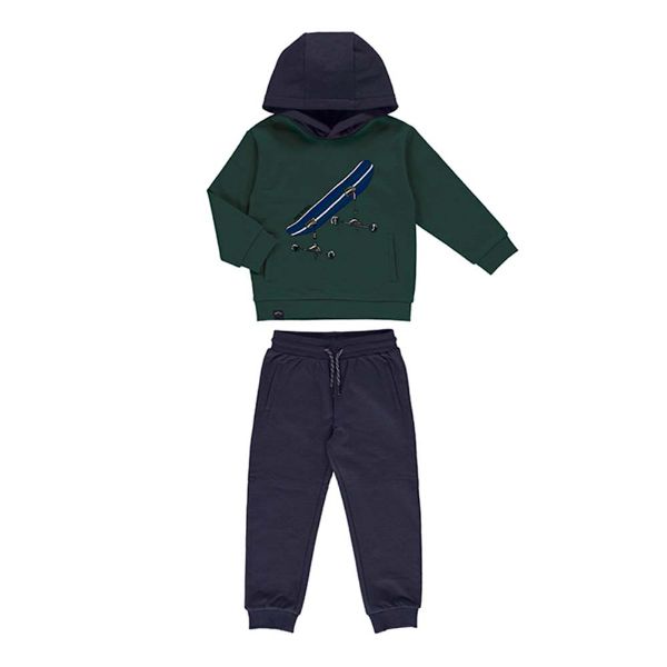 Picture of Mayoral Boys Blue & Green Skateboard Tracksuit