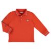 Picture of Mayoral Boys Orange Polo & Grey Pants Set