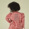 Picture of A Dee Girls 'Morgan' Red Check Blazer