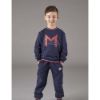 Picture of Mitch Boys 'Genoa' Navy Signature Logo Tracksuit