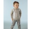 Picture of Mitch & Son Boys 'Elliott' Grey Knitted Polo