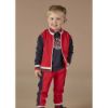 Picture of Mitch & Son Boys 'Forrest' Red Lion Zip Up Tracksuit