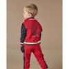 Picture of Mitch & Son Boys 'Forrest' Red Lion Zip Up Tracksuit