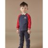 Picture of Mitch & Son Boys 'Fletcher' Red & Navy Polo
