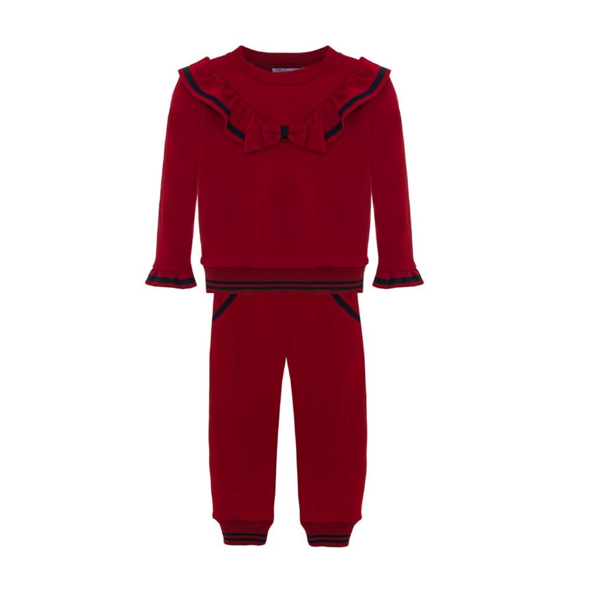 Picture of Patachou Girls Red & Navy Tracksuit