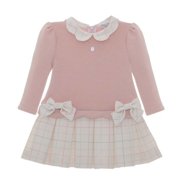 Picture of Patachou Girls Pink Check Dress