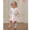 Picture of Patachou Girls Pink Dress With Cream Bow