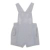 Picture of Patachou Boys Grey Two Piece Dungaree Set