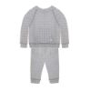 Picture of Patachou Baby Boys Grey Check Tracksuit