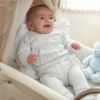 Picture of Patachou Baby Boys Grey Check Tracksuit
