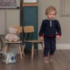 Picture of Patachou Boys Navy Hooded Tracksuit