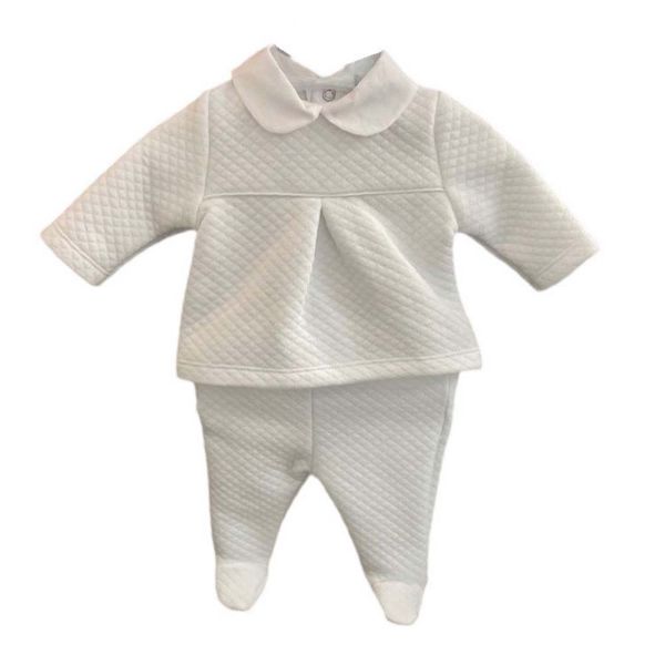 Picture of Blues Baby White Two Piece Set