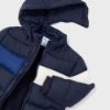 Picture of Mayoral Boys Navy Colour Block Padded Coat 