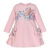 Picture of Balloon Chic Girls Pink Bear & Bows Dress