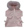 Picture of Bimbalo Girls Pink Fur Hood Tracksuit