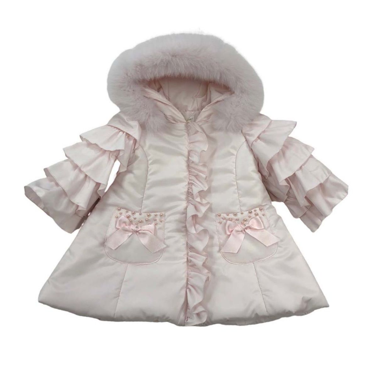 Picture of Girls Pink Bimbalo Coat