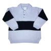 Picture of Granlei Boys Pale Blue & Navy Knitted Polo Set