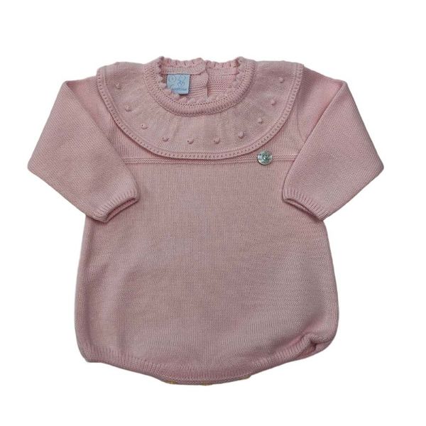 Picture of Granlei Pink Knitted Romper