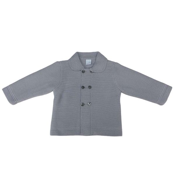 Picture of Granlei Boys Grey Knitted Cardigan