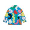 Picture of Stella McCartney Girls Abstract Shape Faux Fur Jacket