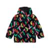 Picture of Stella McCartney Girls Black Faux Fur Jacket