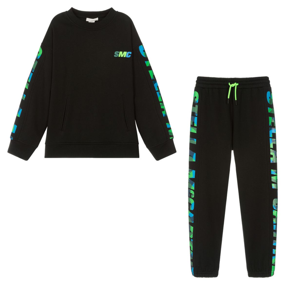 Picture of Stella Mc Cartney Boys Black Tracksuit