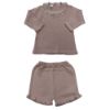 Picture of Granlei Girls Dark Pink Shorts Set