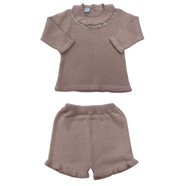 Picture of Granlei Girls Dark Pink Shorts Set