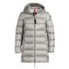 Picture of Parajumpers Girls Marion Silver/Grey Coat