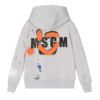 Picture of MSGM Boys Grey Graffiti Hoody