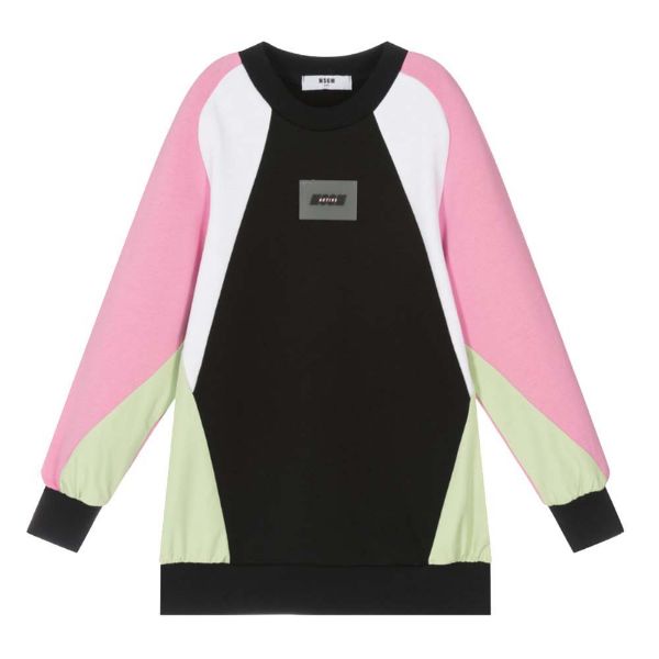 Picture of MSGM Girls Black Dress