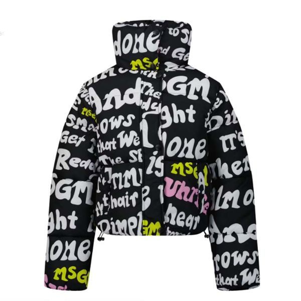 Picture of MSGM Girls Black Coat