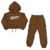 Picture of Fun & Fun Girls Brown Tracksuit