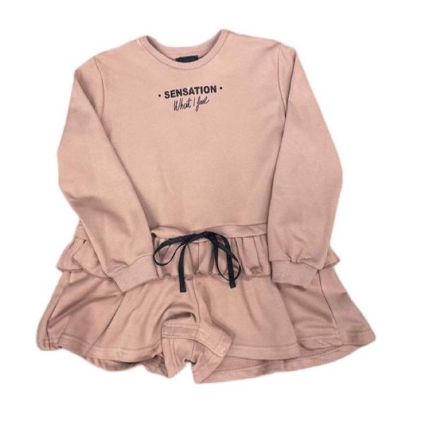 Picture of Fun & Fun Girls Pink Playsuit