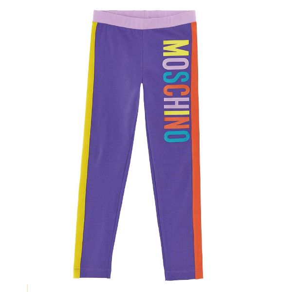 Picture of Moschino Girls Multi Colour Leggings
