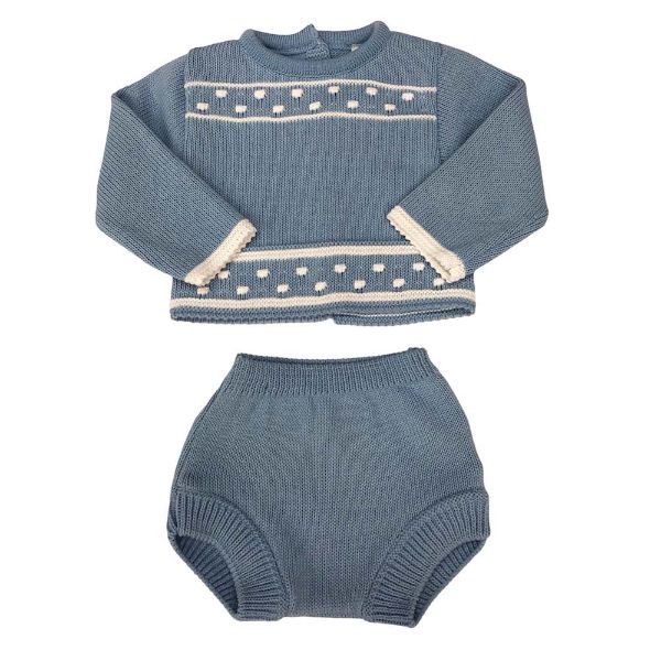 Picture of Sardon Baby Boys Dark Blue Set
