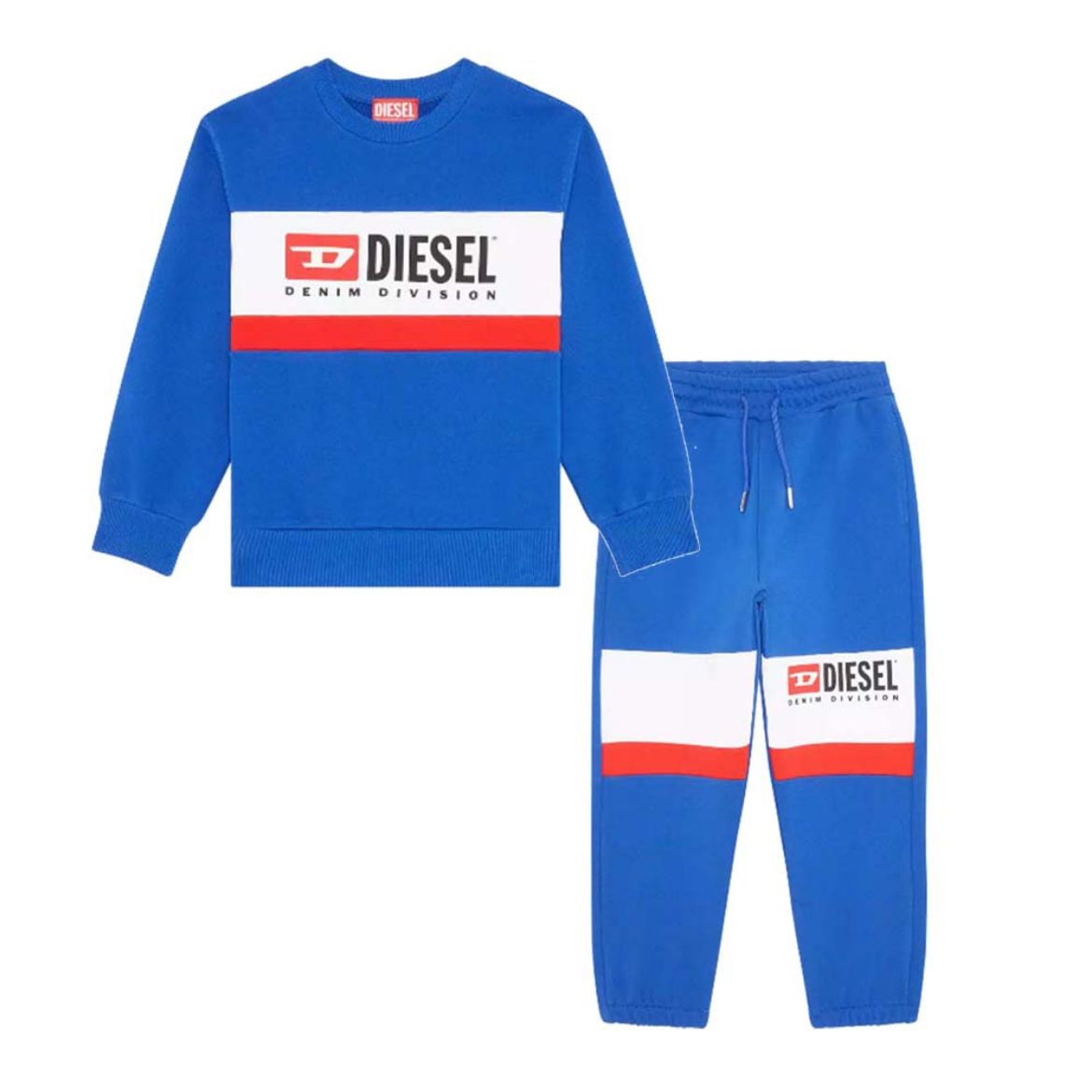 Picture of Diesel Boys Blue Big Logo Tracksuit