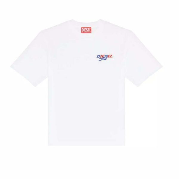 Picture of Diesel Boys White Logo T-shirt